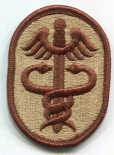 Us Army Health Services Command Dcu Desert Tan Patch Ebay