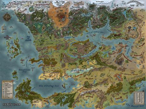 Faerun 1372dr Inkarnate Create Fantasy Maps Online
