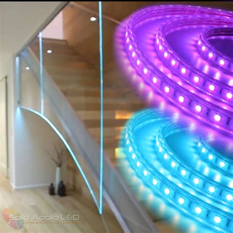 Led Strip Light Now The Go To Product For Lighting Glass Blocks And Edge Lit Glass Installations