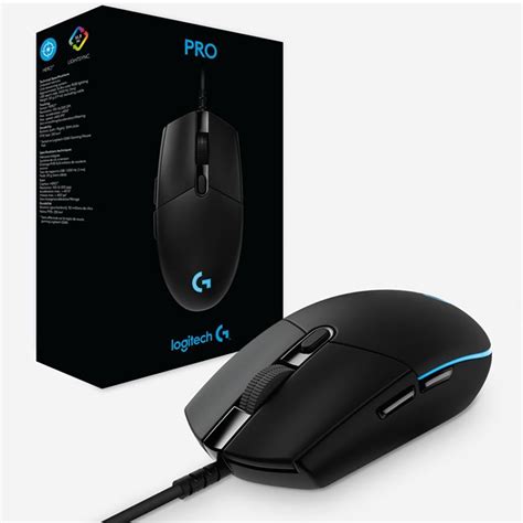 Logitech G Pro Hero Wired Gaming Mouse