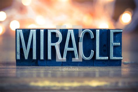Word miracle — Photo — Lightstock