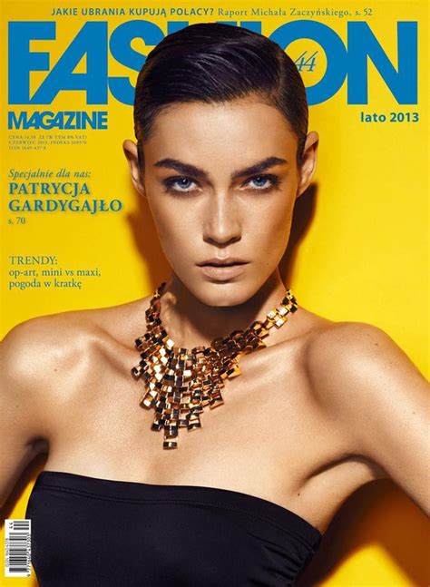 Patrycja Gardygajlo For Fashion Magazine Fashion Magazine Cover