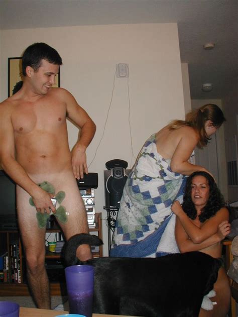 College Couples Get Drunk And Naked Together 002 College