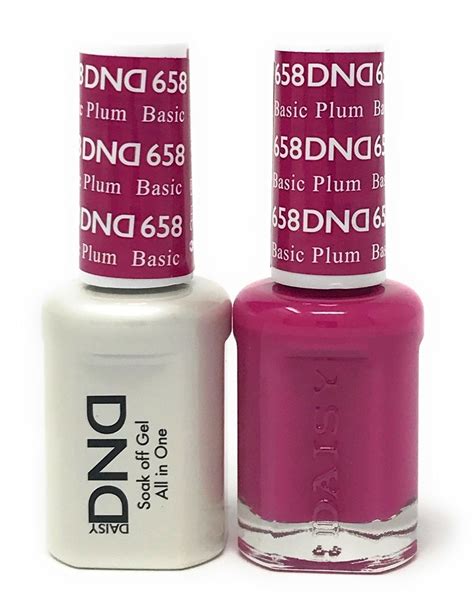 Dnd Soak Off Gel Polish Duo Diva Collection Basic Plum Soak