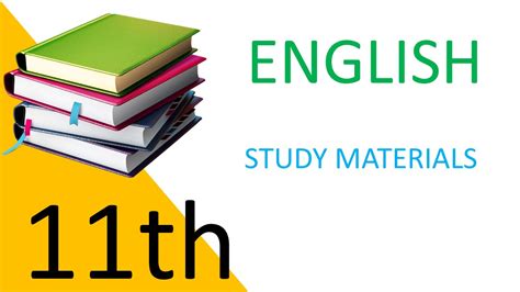 11th English Study Materials 2022 Tamil Solution