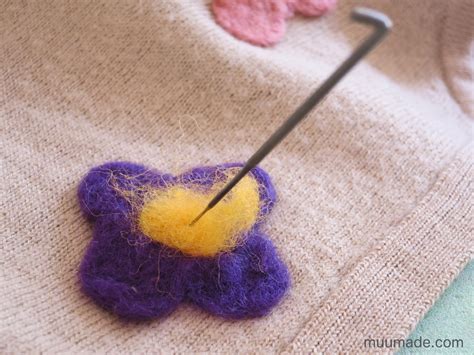 Flat Needle Felting Muumade