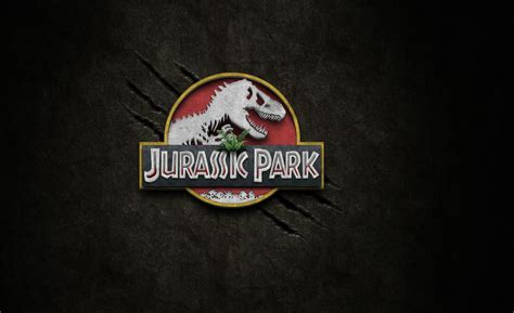 Jurassic Park Logo Wallpapers Wallpaper Cave