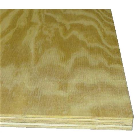 34 In X 4 Ft X 4 Ft Bc Sanded Pine Plywood 1502208 The Home Depot