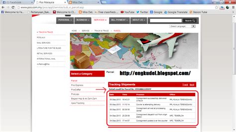 Calculate your postage rate, send and track your parcel. Miss DeL: Cara Nak Check Tracking Number Poslaju / Parcel