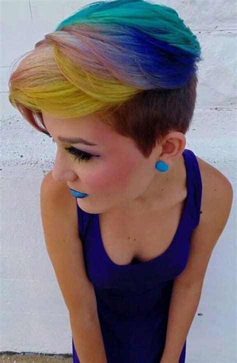 97 Cool Rainbow Hair Color Ideas To Rock Your Summer