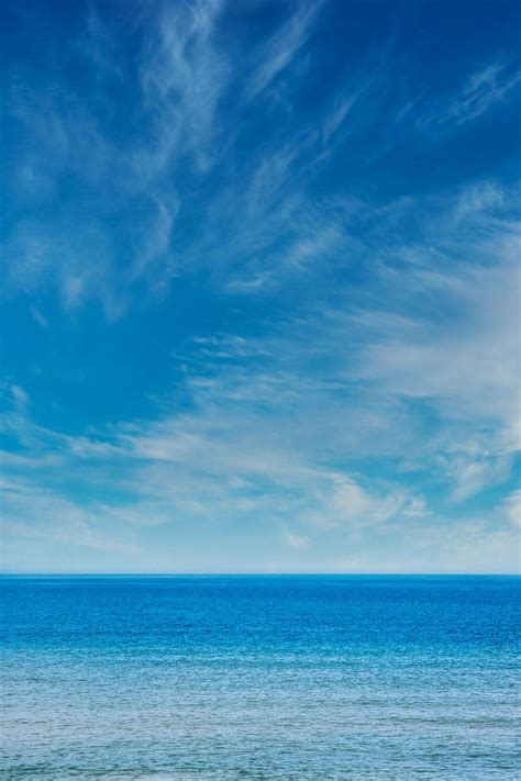 Water Blue Sky Background