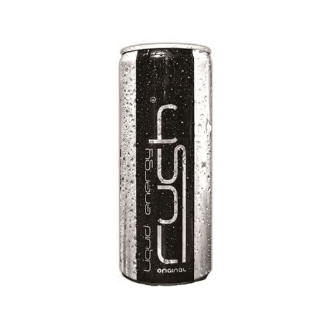 The caffeine content in coffee and tea varies, depending on how the coffee beans were roasted. Rush Energy Drink Can 24x25cl. - Hydra Distribución