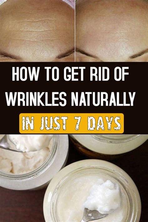 How To Get Rid Of Wrinkles Naturally In Just 7 Days Face Wrinkles