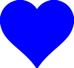 Blue Heart Clip Art at Clker.com - vector clip art online ...