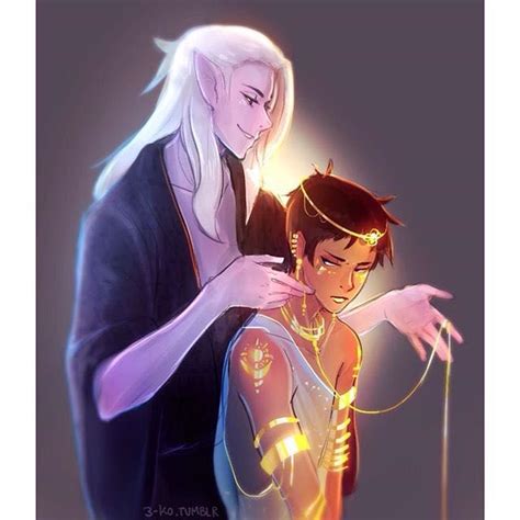 Lance X Lotor The First Meeting Voltron Lance X Lotor Voltron Fanart