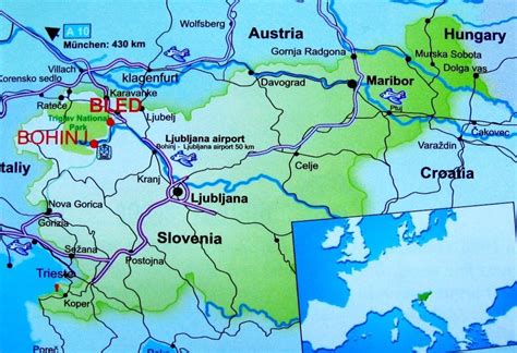 Map Of Lake Bled Facts Information Beautiful World Travel Guide