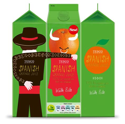 Pandw Design Consultants Spanish Orange Juice Tesco