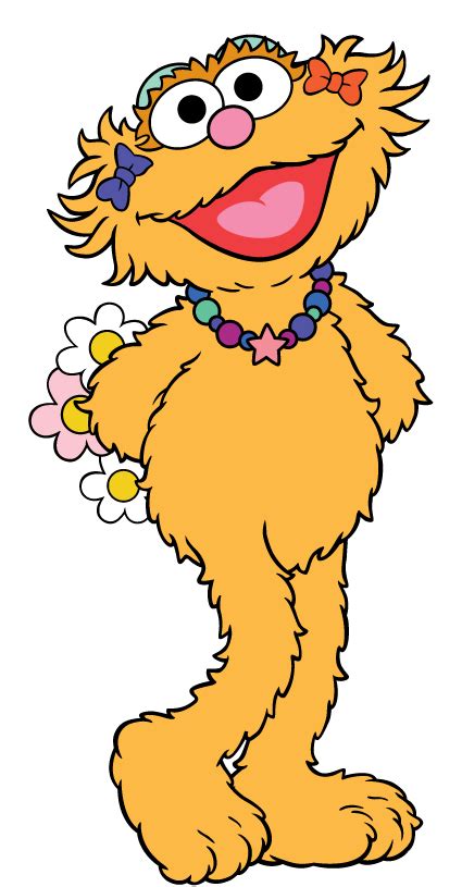Sesame Street Zoe Clip Art