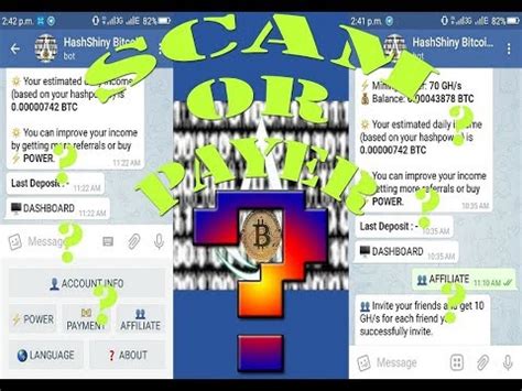 How to make money using telegram free top 20 telegram bitcoin bot. PEMBUKTIAN BOT TELEGRAM "HashShiny Bitcoin Mining" SCAM OR PAYER | The Bitcoin Inspector
