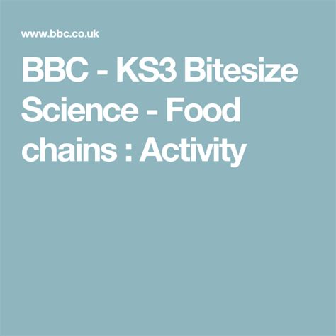 The karate cats are here to help! BBC - KS3 Bitesize Science - Food chains : Activity | Ks2 science, Ks2 maths, Science