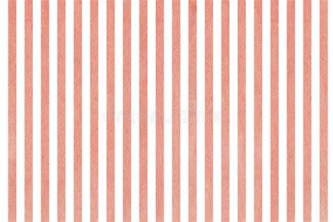 Watercolor Pink Striped Background Stock Illustration Illustration