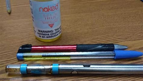 This one gets a bit explicit so don't let your kids. Police: Kansas elementary school kids using vape juice in school pens