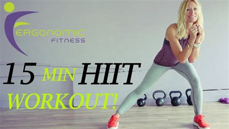 15 Minute Hiit Workout Active Cardio Rest Fit 1 Youtube
