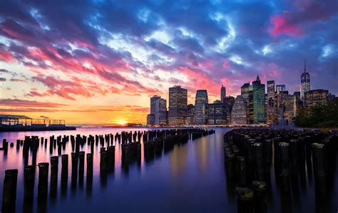 New York 4k Sunset Wallpapers Top Free New York 4k Sunset Backgrounds