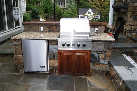 Outdoor Kitchen Built By Freddys Landscape Company Landscaping Company