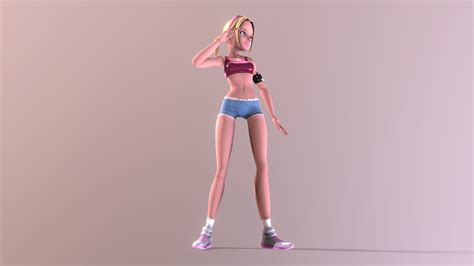 Dancer Girl Download Free 3d Model By Vaess [fab3884] Sketchfab