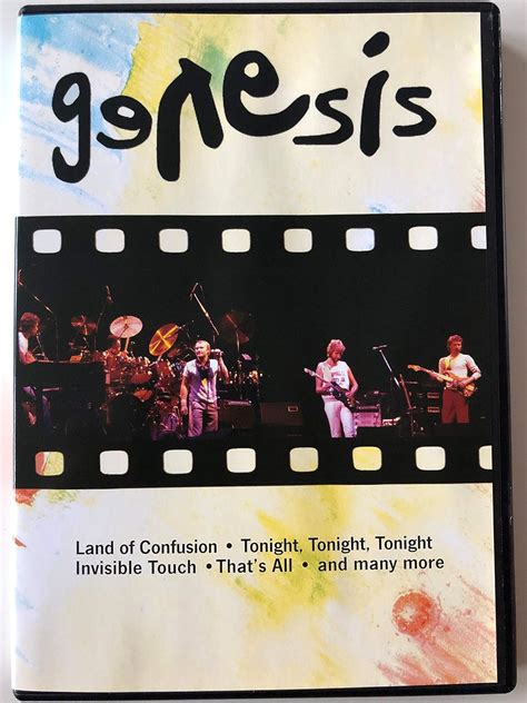 Genesis Live Uk Dvd And Blu Ray