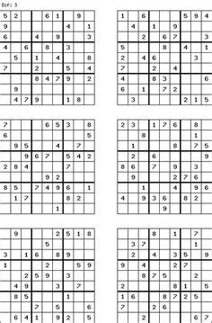 16x16 sudoku (hexadoku) volume 1, 25 easy to difficult letter & number combination puzzles size details: Sudoku leicht - zum Ausdrucken | Filofax | Pinterest ...