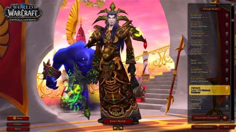 Introduction To My Characters On World Of Warcraft Youtube