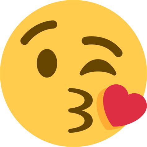 Cara Lanzando Un Beso Emoji