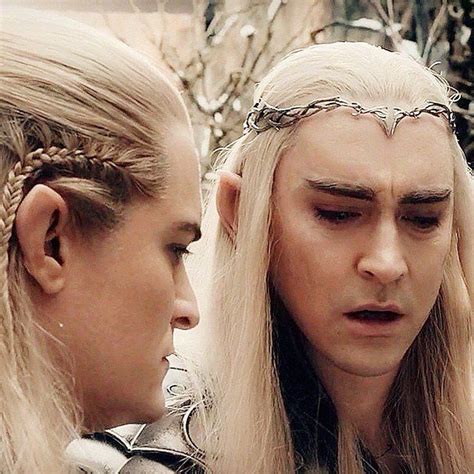 Father And Son Thranduil Legolas And Thranduil The Hobbit