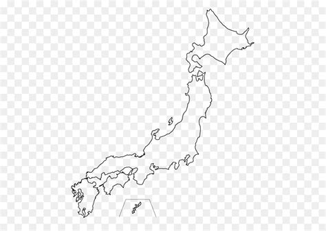 Blank Japan Map Fileregions And Prefectures Of Japan Blanksvg