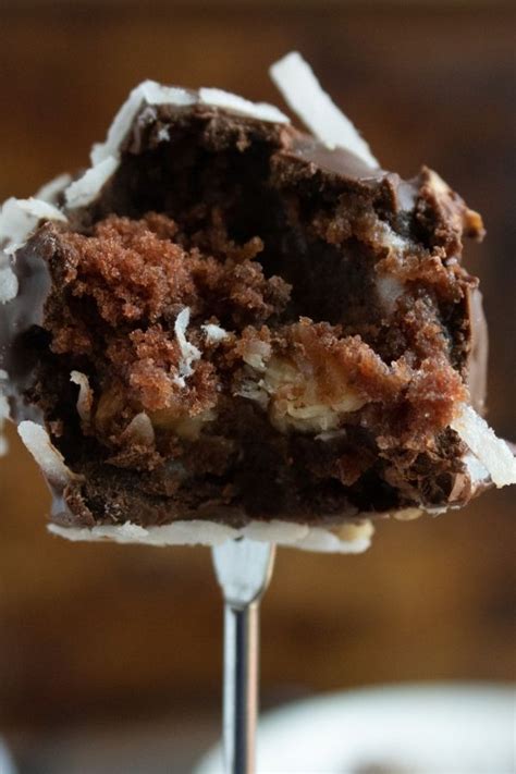 Alternate adding the buttermilk and flour to eggs, butter and sugar. German Chocolate Cake Balls Recipe in 2020 | Cake ball ...