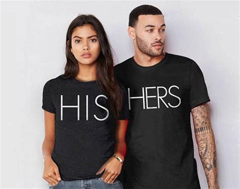 Cute Couples Shirts 50 Funny And Cute Matching His And Hers T Shirts