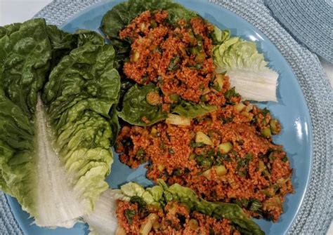 Kisir Turkish Bulgur Salad Recipe By Berker Cookpad