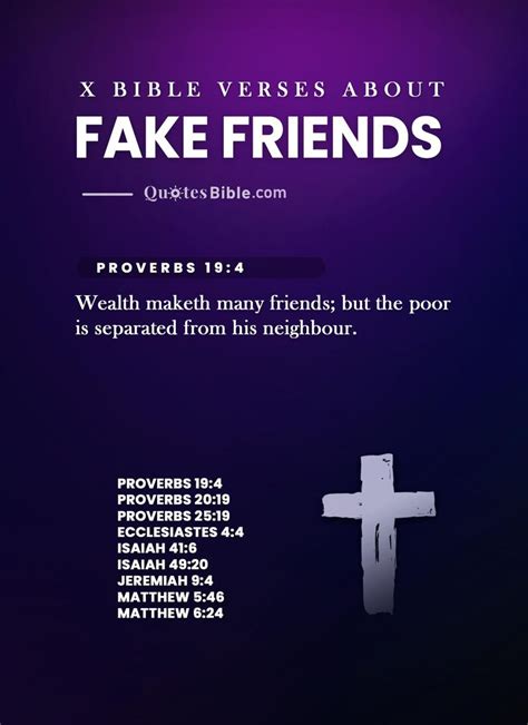 A Poster With The Words Fake Friends Written In White On It And A Cross At The Bottom