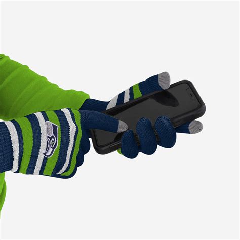 Seattle Seahawks Stretch Gloves Foco