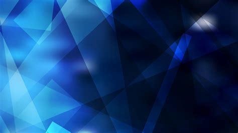 Abstract Dark Blue Modern Geometric Shapes Background