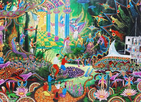 Amazonian Shamanism Pablo Amaringo Psychadelic Art Mystical Art Art