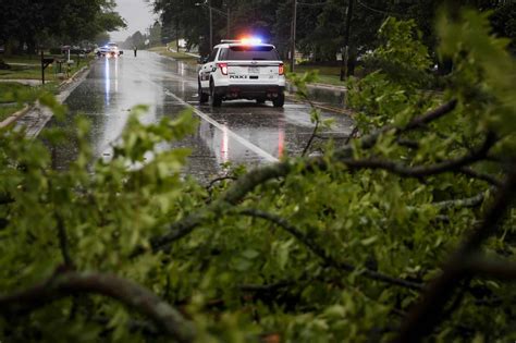 Derecho Causes Widespread Damage Leaves Thousands Without Power In