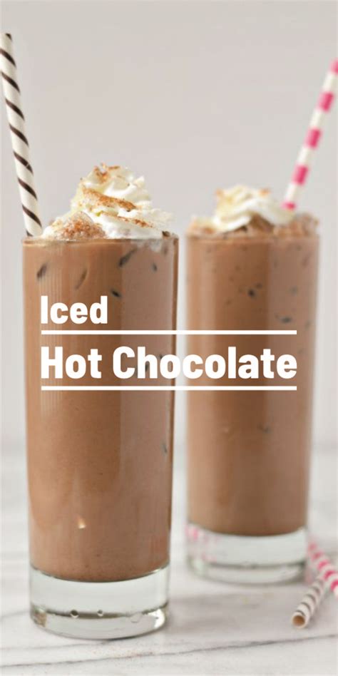 Iced Hot Chocolate Recipeblogs