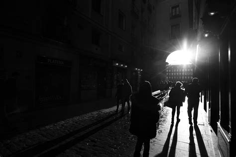 Free Images Light Black And White Street Night Sunlight Photo Canon Shadow Darkness