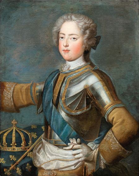 Jean Loo Portrait Of Louis Xv As A Child With An Armour Mutualart