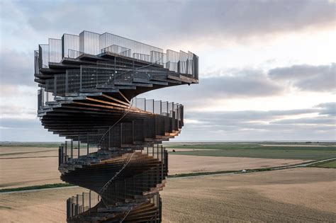 Marsk Observation Tower Designed By Big Opens In Denmark Visuall
