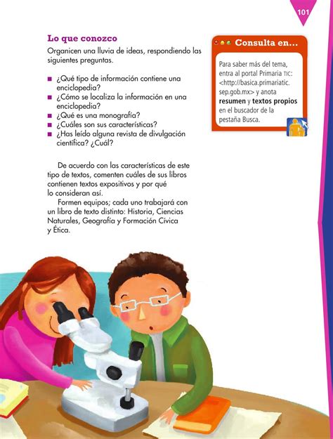 Página correspondiente en el libro de texto sep. Español Cuarto grado 2016-2017 - Online - Página 51 de 160 ...