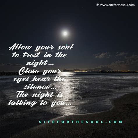 27 Amazing Night Quotes With Relaxing Video Siteforthesoul